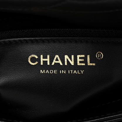 Chanel Lambskin Quilted Small Trendy CC Dual Handle Flap Bag Black 6 of 11