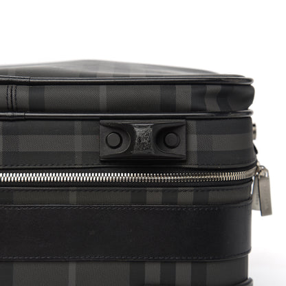 Burberry Smoked Check Carry-On Suitcase Black 12 of 14