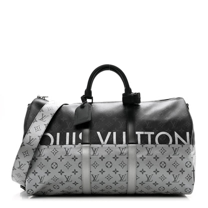 Louis Vuitton Monogram Split Keepall Bandouliere 50 1 of 9