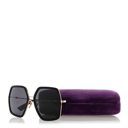 Gucci Acetate Oversize Square Frame GG0106S Sunglasses Black 8 of 8