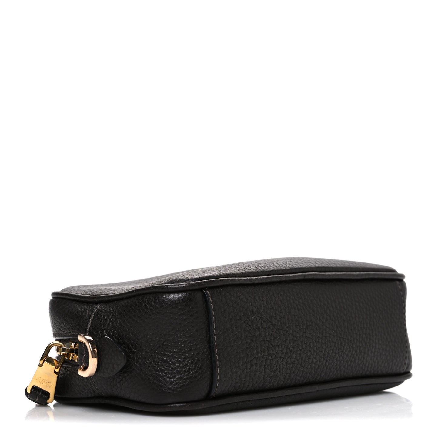 Vitello Daino Cosmetic Pouch Bruciato