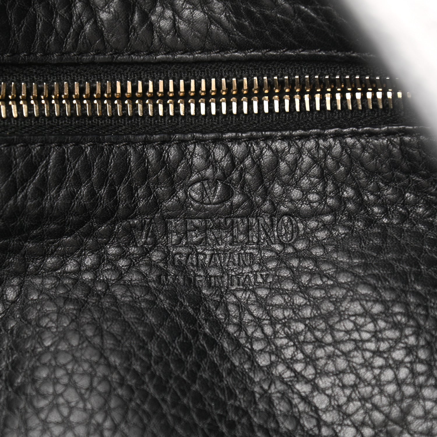 Valentino Garavani Pebbled Calfskin Large Rockstud Flip-Lock Messenger Bag Black 6 of 11