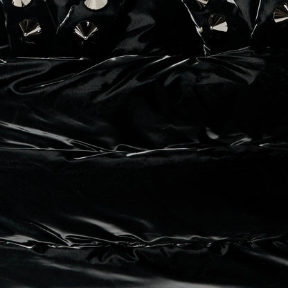 Christian Louboutin Nylon Padded Gloss Large Cabamoon Tote Black 7 of 9