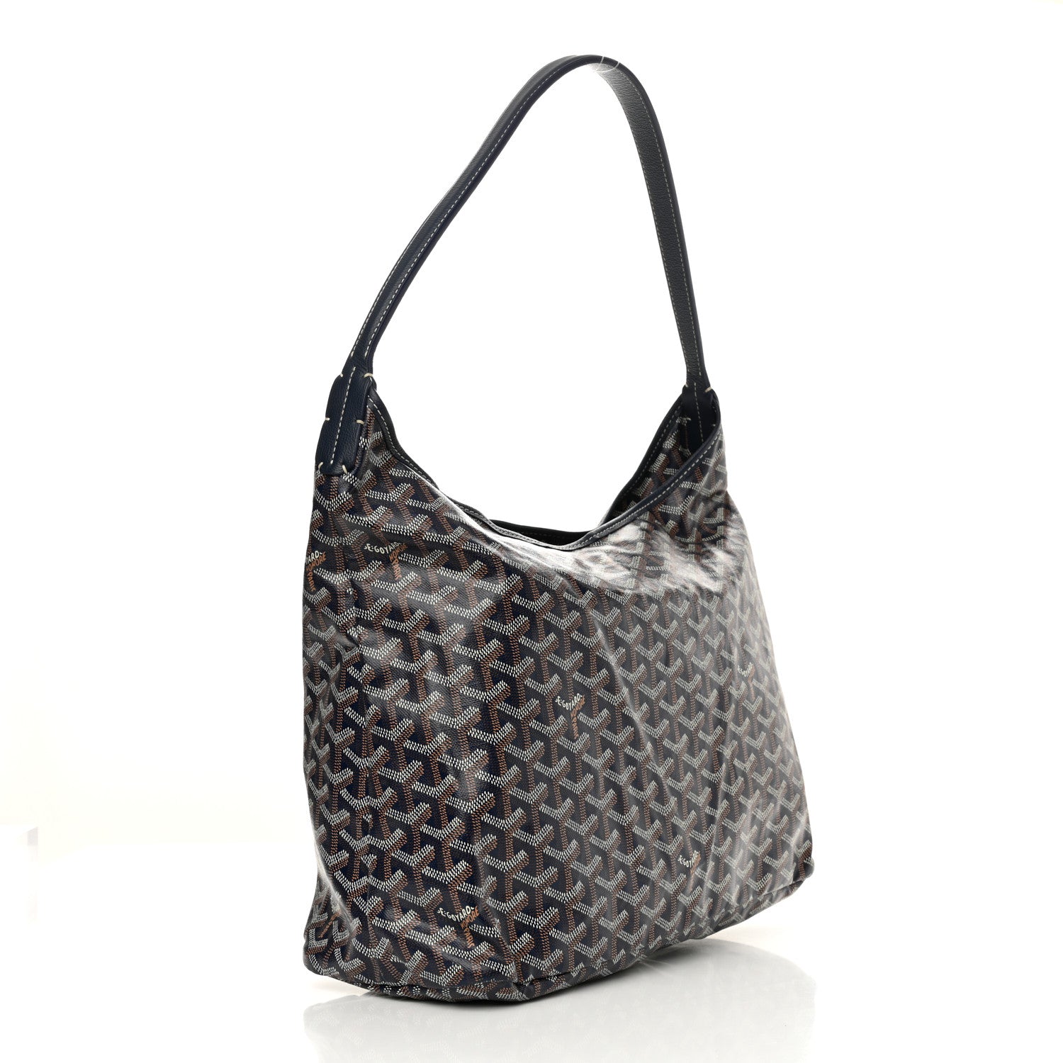 Goyard Goyardine Boheme Hobo Navy Blue Navy Blue 4 of 15