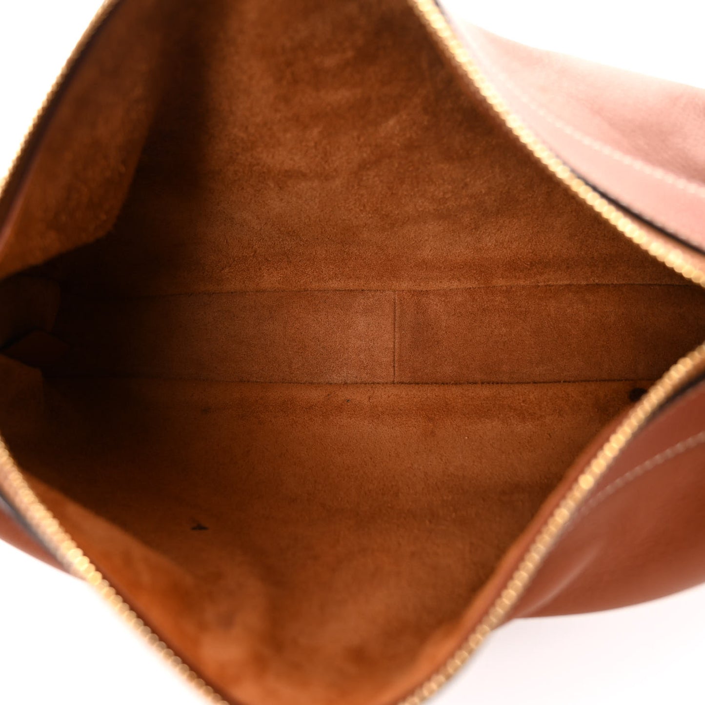 Supple Calfskin Medium Romy Shoulder Bag Tan