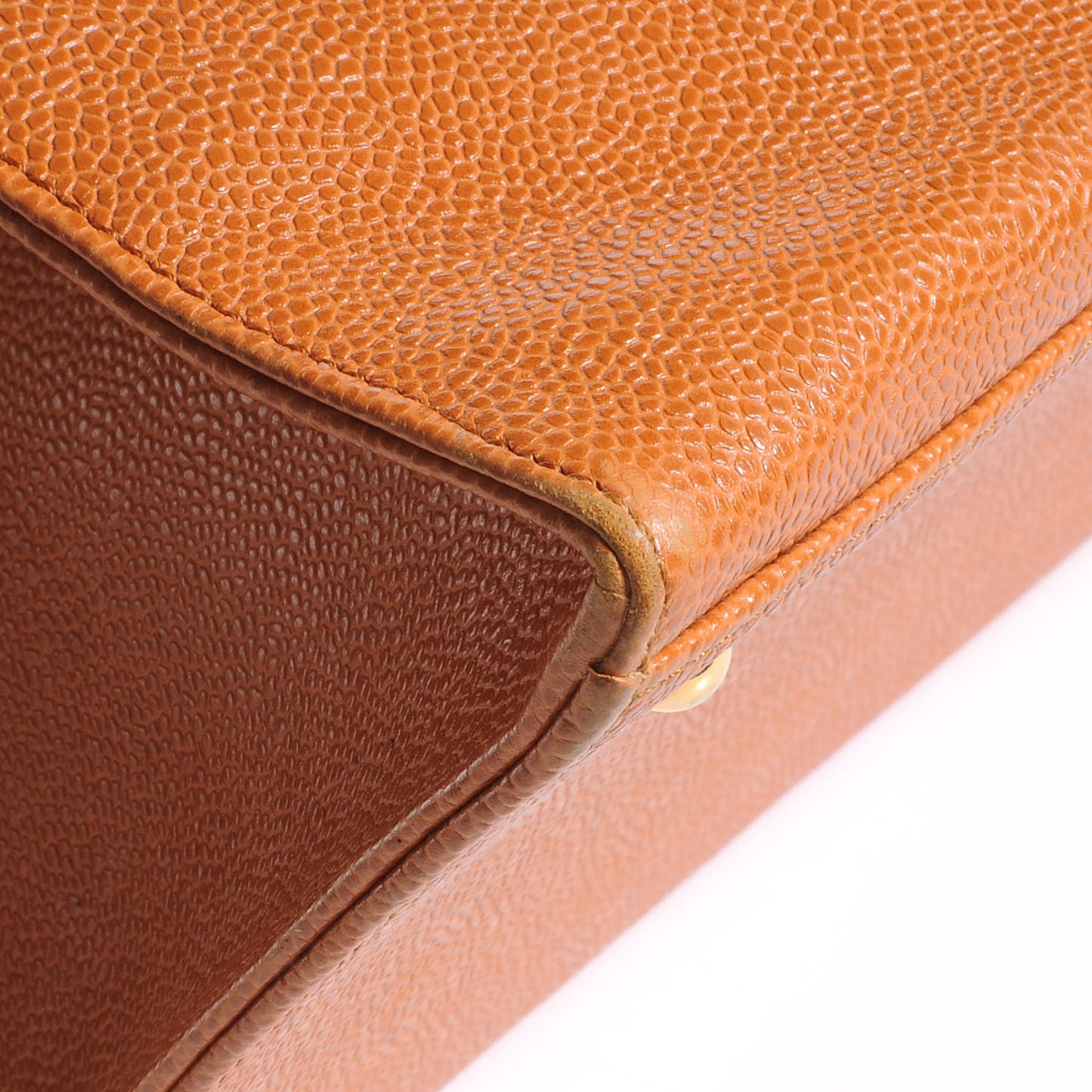 Caviar CC Shoulder Bag Orange