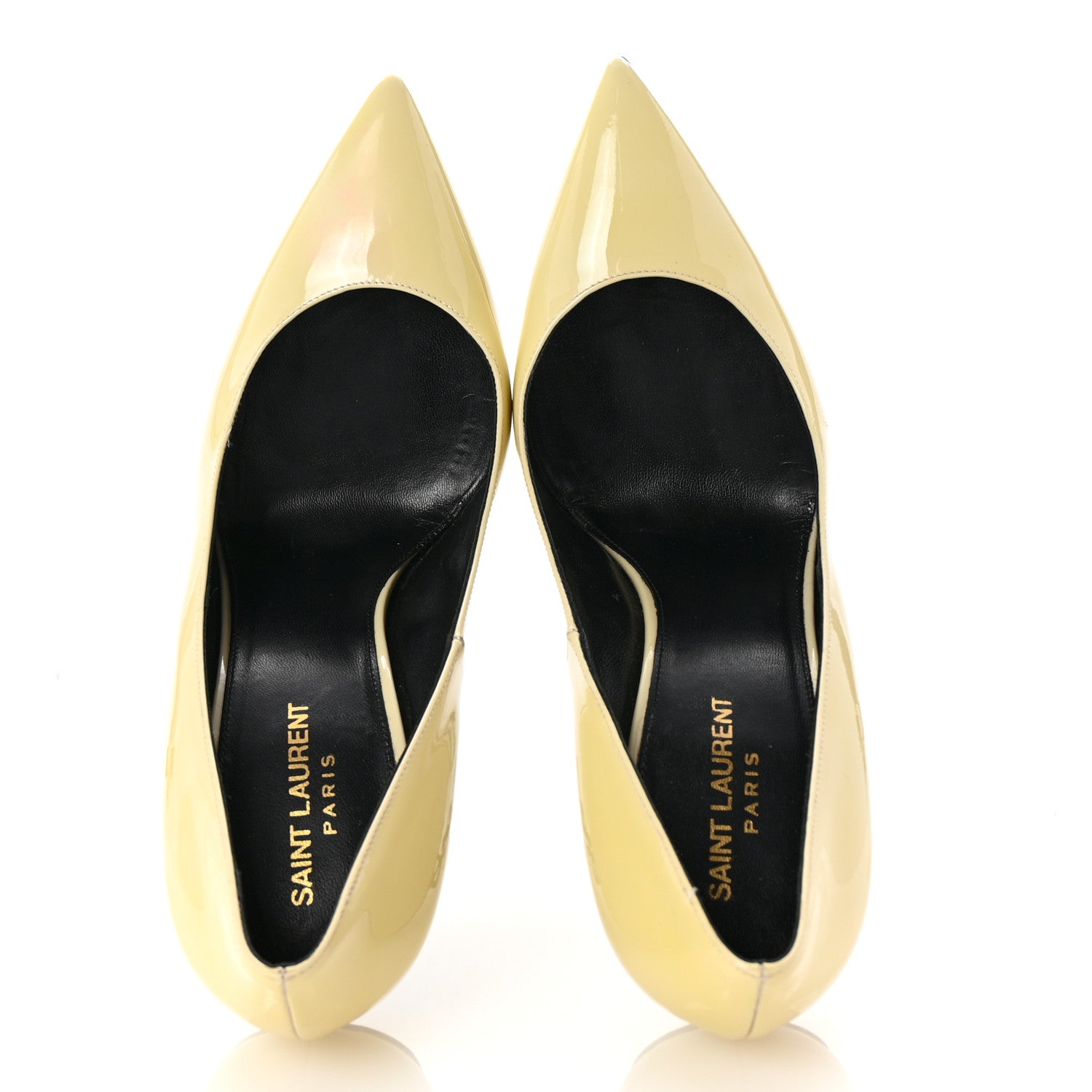 Saint Laurent Patent Opyum 110 Pumps 40 Lemon 2 of 9