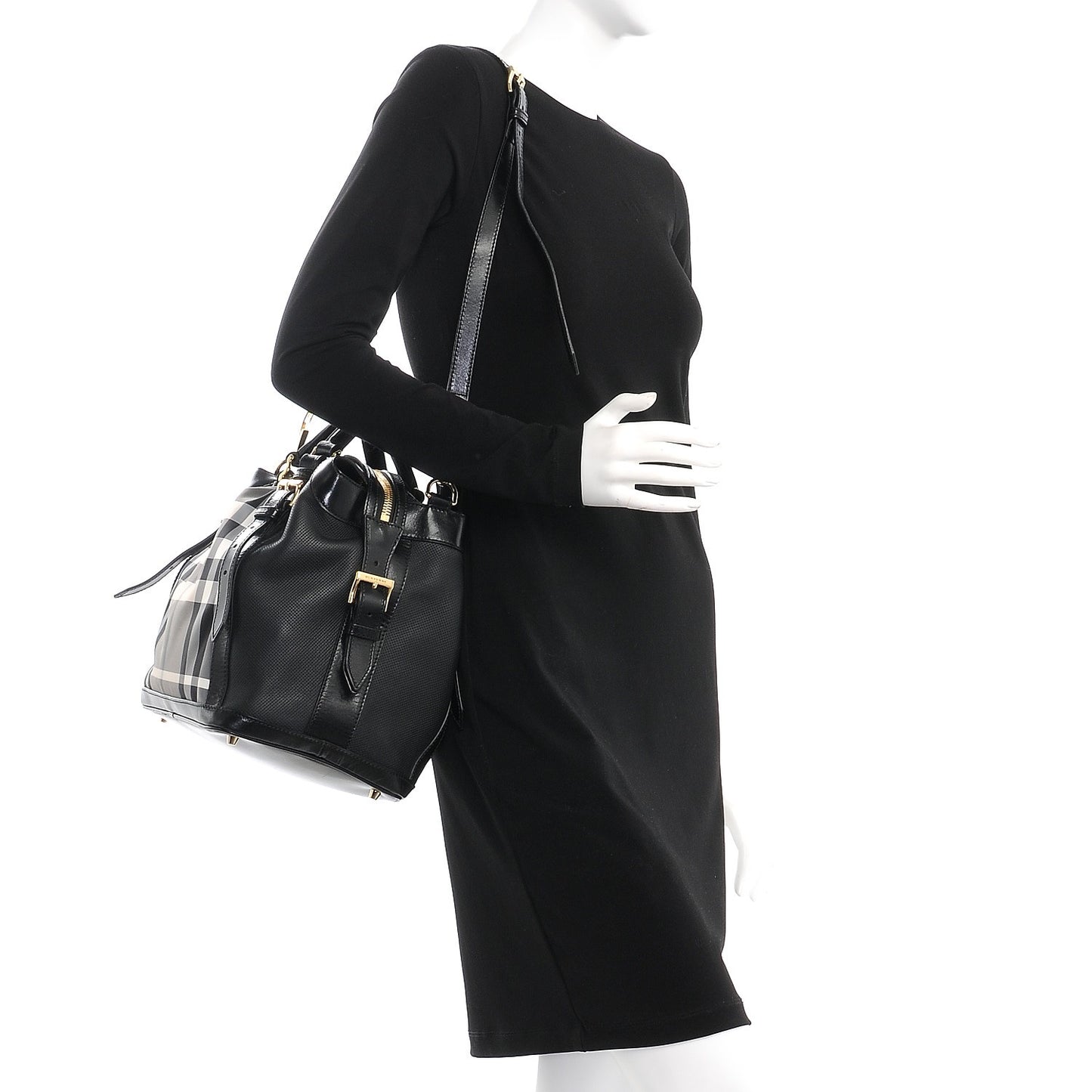 Beat Check Medium Ellers Satchel Black