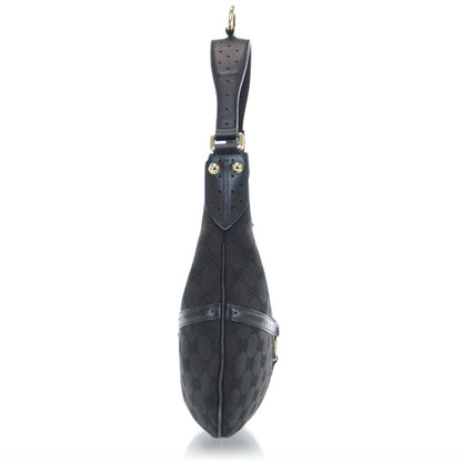 Gucci Monogram Reins Hobo Black 3 of 9