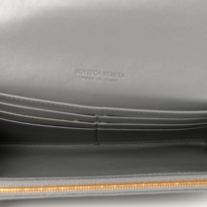 Bottega Veneta Nappa Intrecciato Flap Wallet Grey 5 of 7