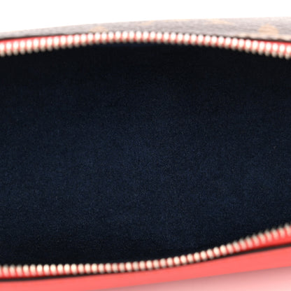 Louis Vuitton Monogram Elizabeth Pencil Pouch Red 5 of 7