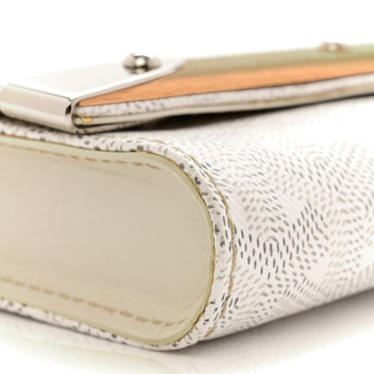 Goyard Goyardine Monte Carlo Bois Clutch White 9 of 12