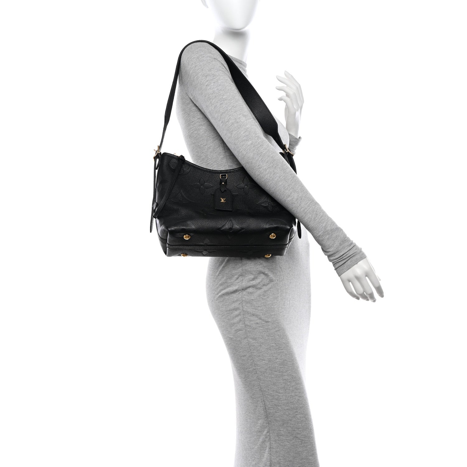 Louis Vuitton Empreinte Carryall PM Black 2 of 12
