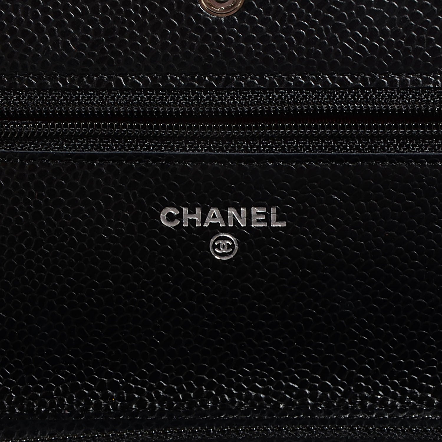 Chanel Caviar Quilted Wallet On Chain WOC Black 7 of 9