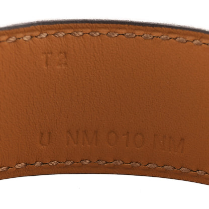 Hermes Chevre Chamkila Collier de Chien CDC 24 Bracelet T2 Rose Pop 5 of 5