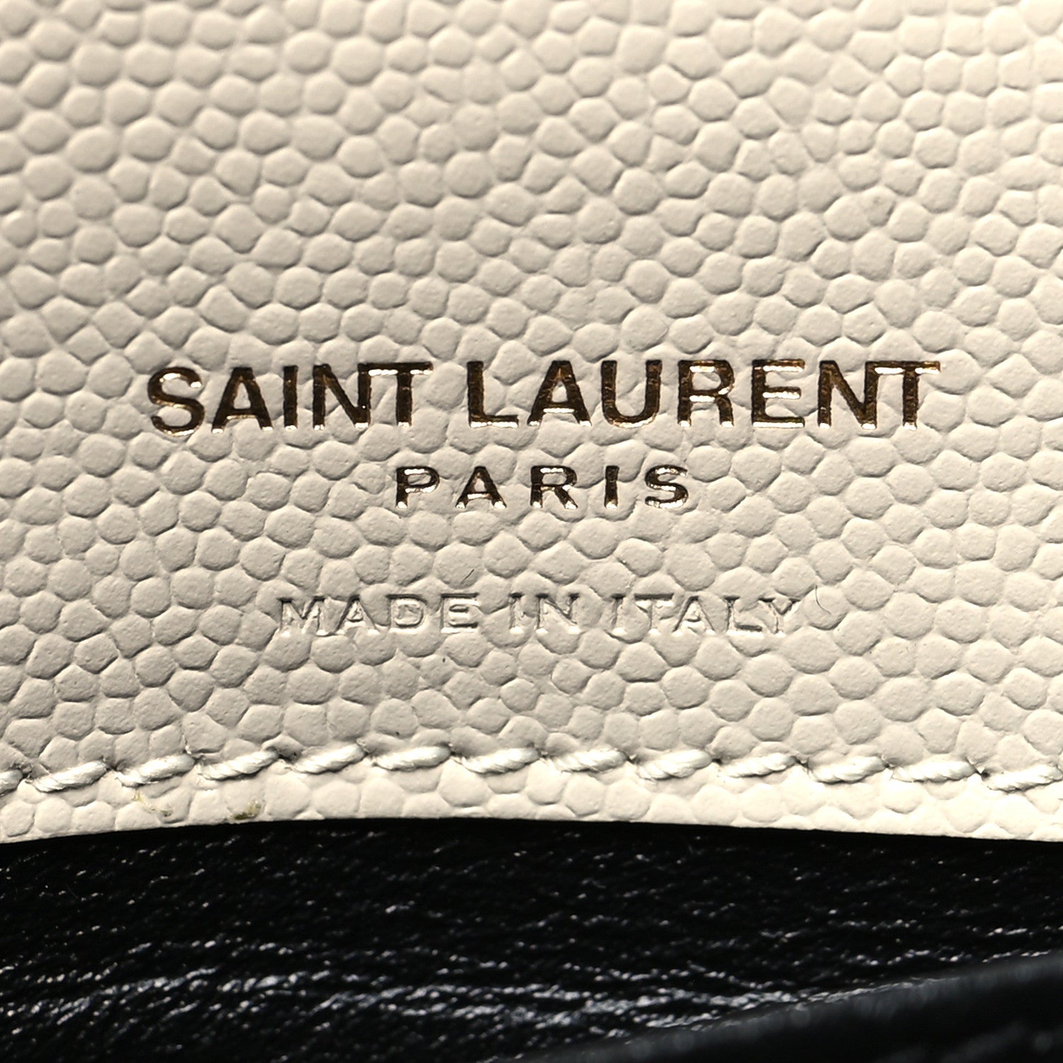 Saint Laurent Grain De Poudre Monogram Kate Belt Bag Crema Soft 6 of 9