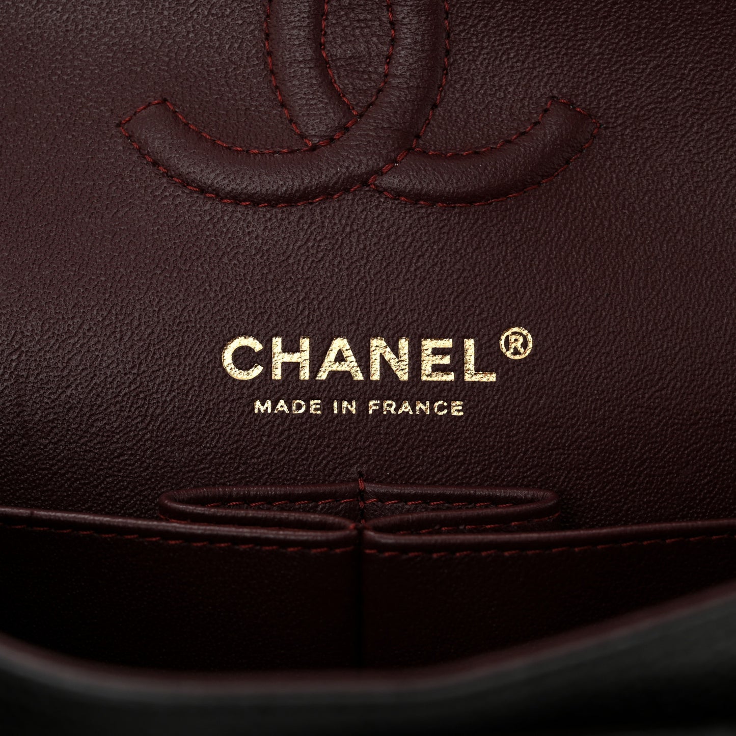 Caviar Quilted Small Double Flap Black