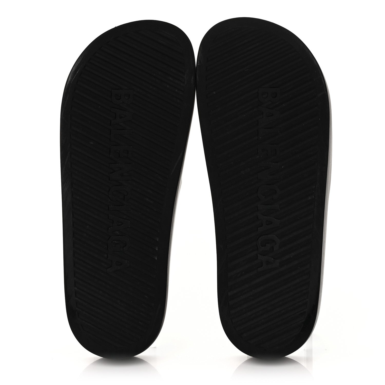 Balenciaga Rubber Chunky Platform Slide Sandals 42 Black 5 of 7