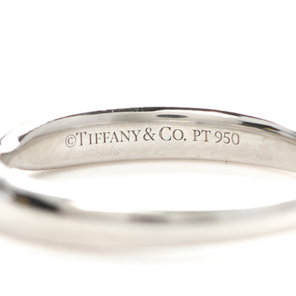 Tiffany Platinum 3mm Harmony Band Ring 50 5.5 4 of 5