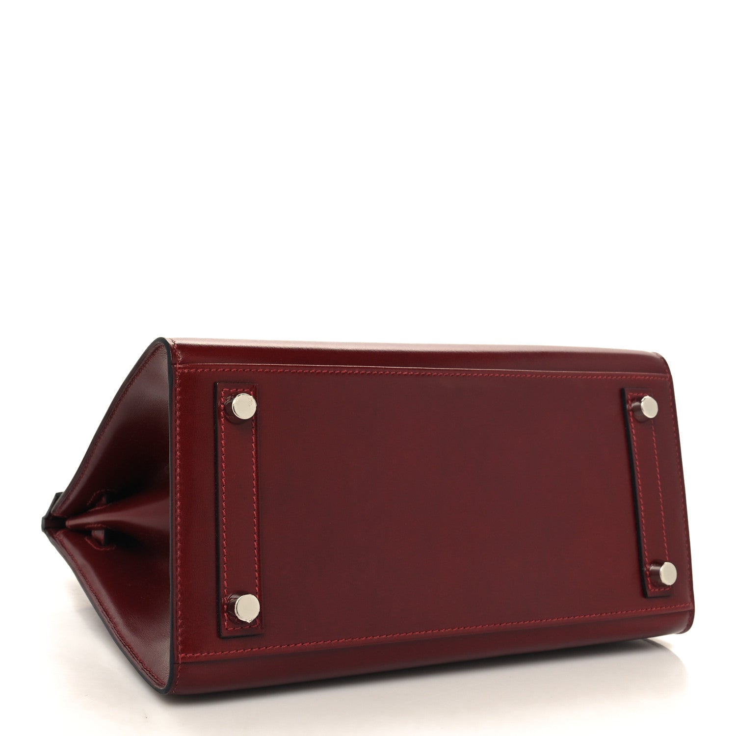 Hermes Box Birkin Sellier 25 Rouge H 4 of 13