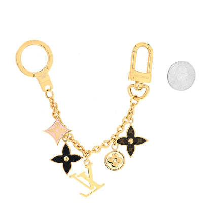 Louis Vuitton Monogram Spring Street Bag Charm Key Holder Gold 2 of 4