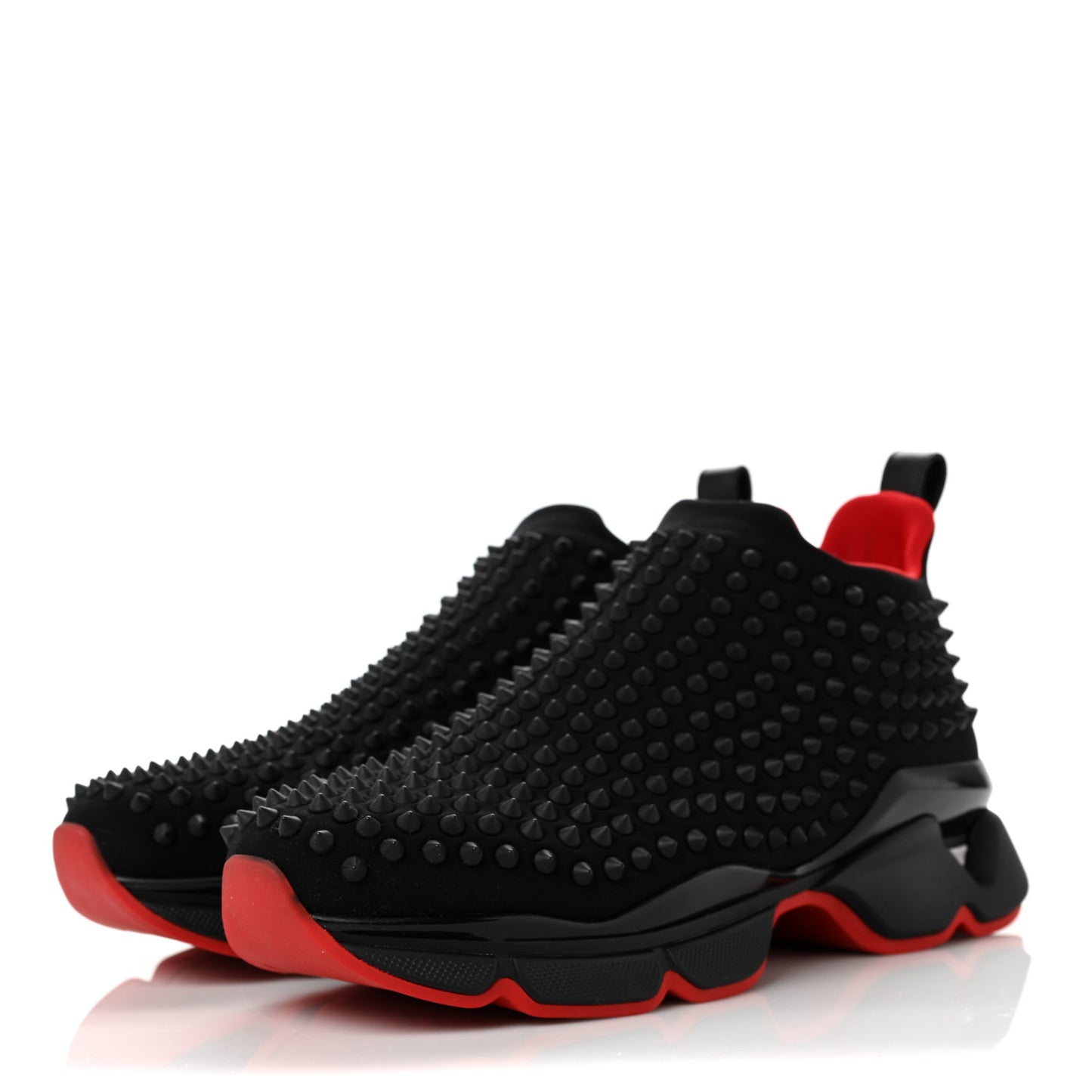 Neoprene Spike Sock Donna Flat Sneakers 40 Black