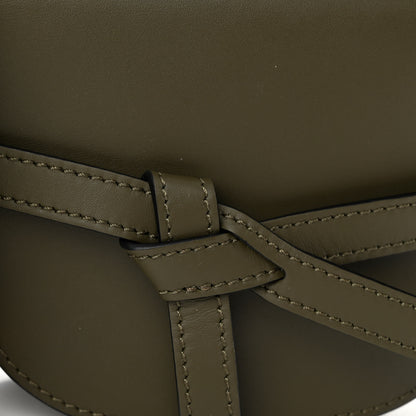 Loewe Calfskin Jacquard Mini Gate Dual Bag Autumn Green 7 of 9
