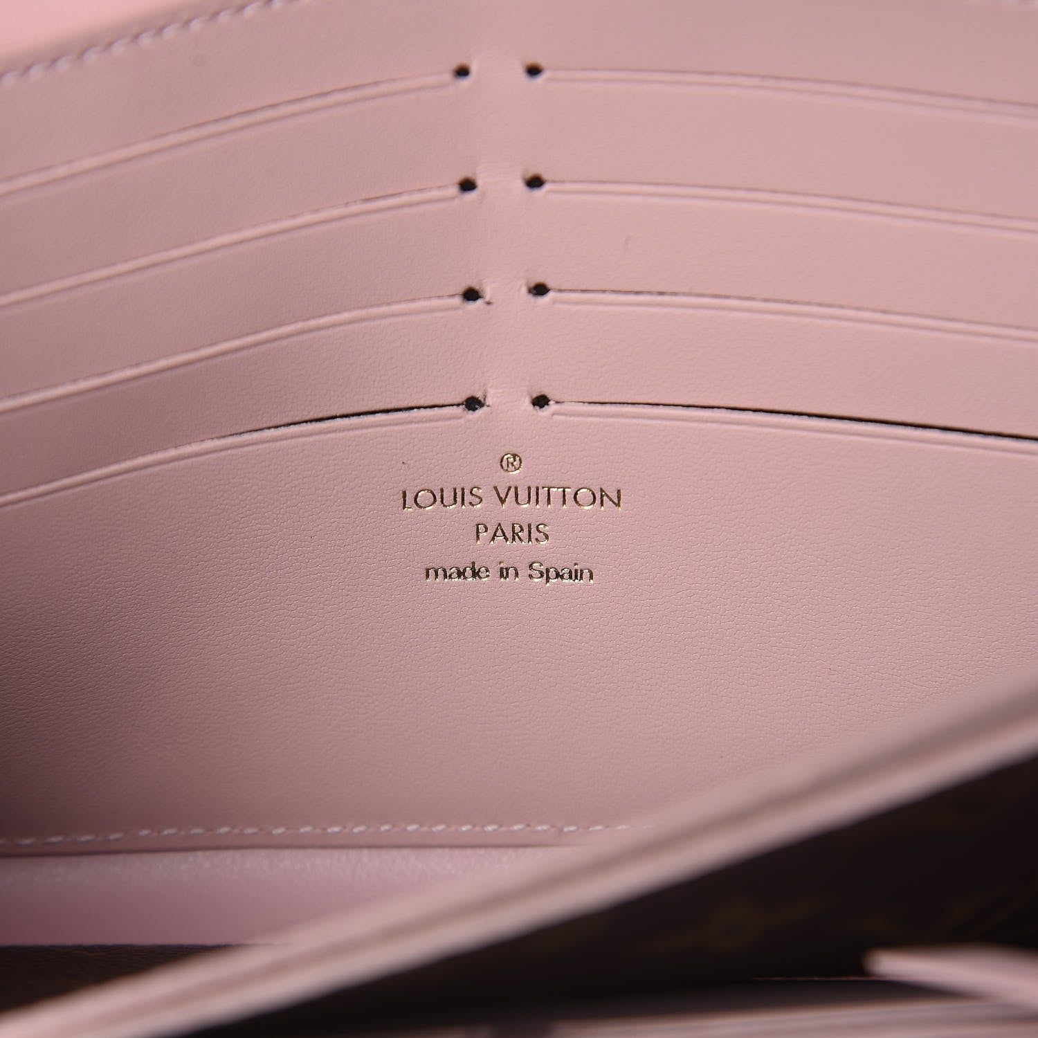 Louis Vuitton Monogram Flore Wallet Rose Ballerine 6 of 6