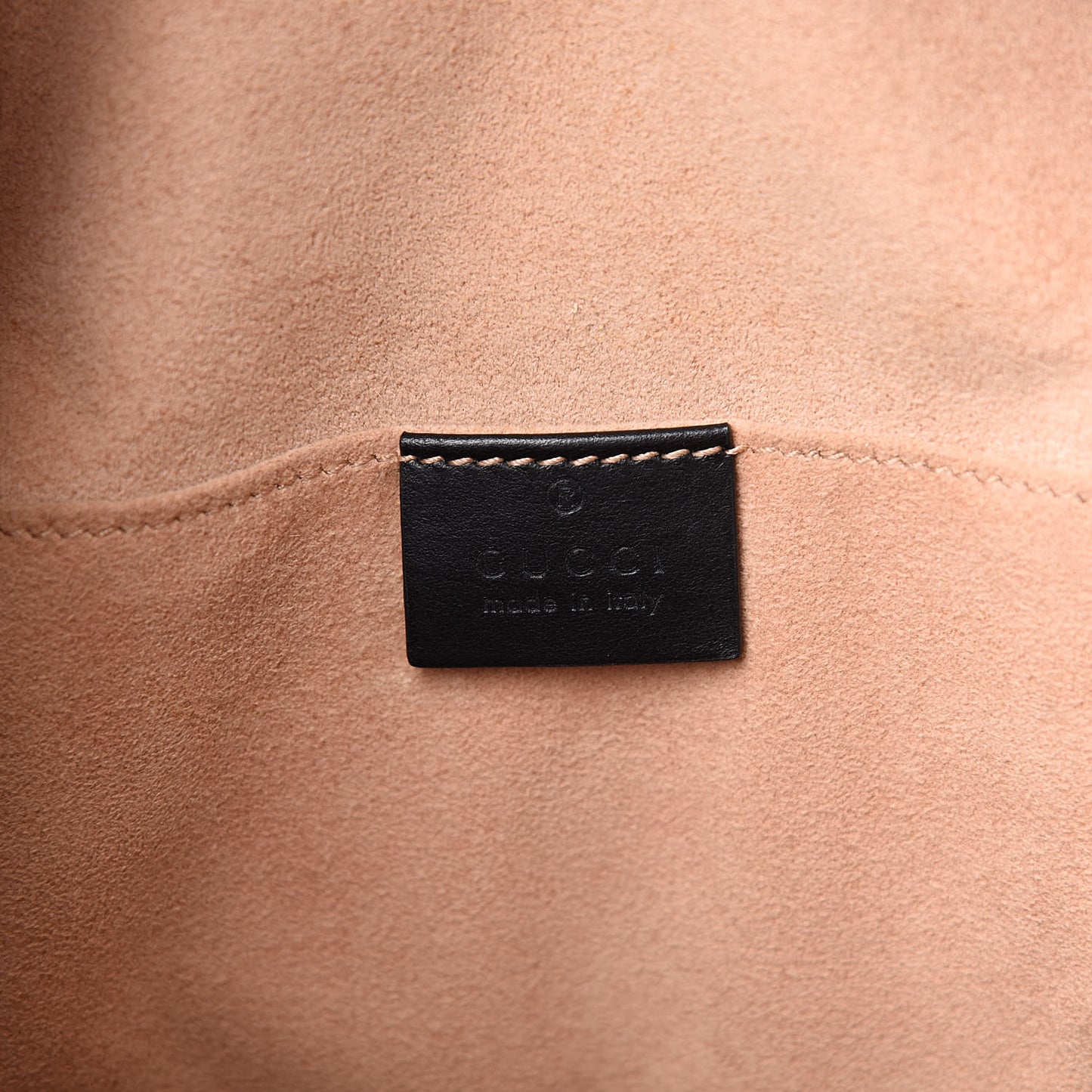 Calfskin Matelasse GG Marmont Backpack Black