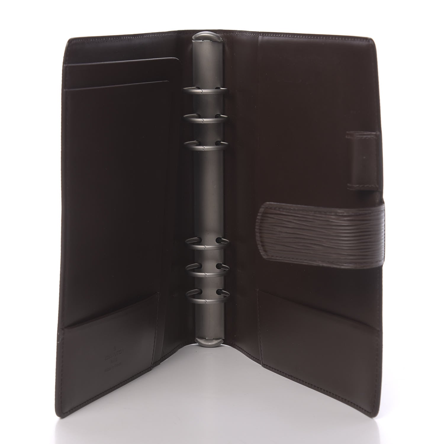 Louis Vuitton Epi Large Ring Agenda Moka 5 of 7