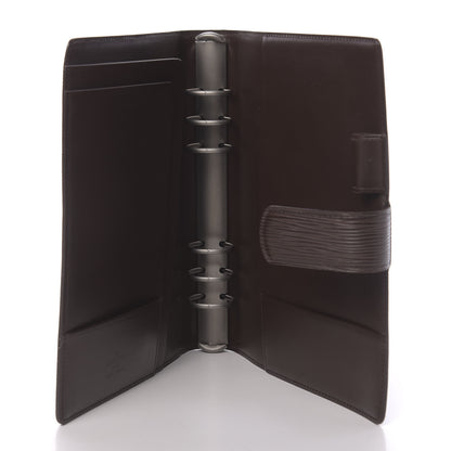 Louis Vuitton Epi Large Ring Agenda Moka 5 of 7