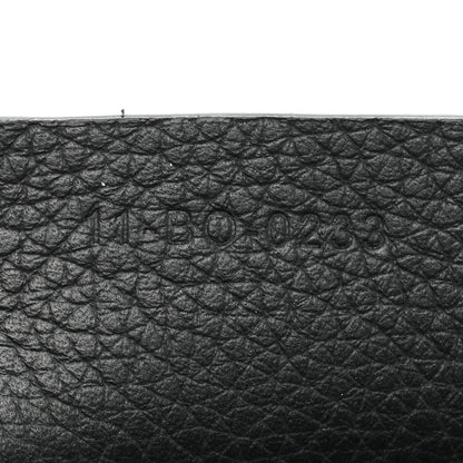 Christian Dior Oblique Jacquard Grained Calfskin Saddle Pouch With Strap Black 7 of 10