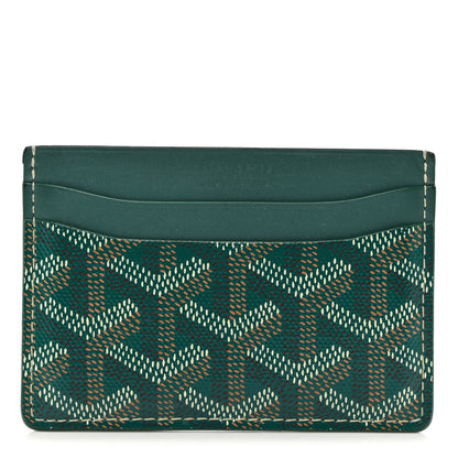 Goyard Goyardine Saint Sulpice Card Holder Green 1 of 7