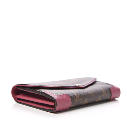Louis Vuitton Monogram Sarah Retiro Wallet Rose Bruyere 3 of 7