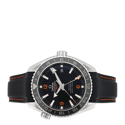 Omega Stainless Steel Calfskin 43mm Seamaster Planet Ocean GMT Co-Axial Chronometer Automatic Watch Black 232.32.44.22.01.002 2 of 5
