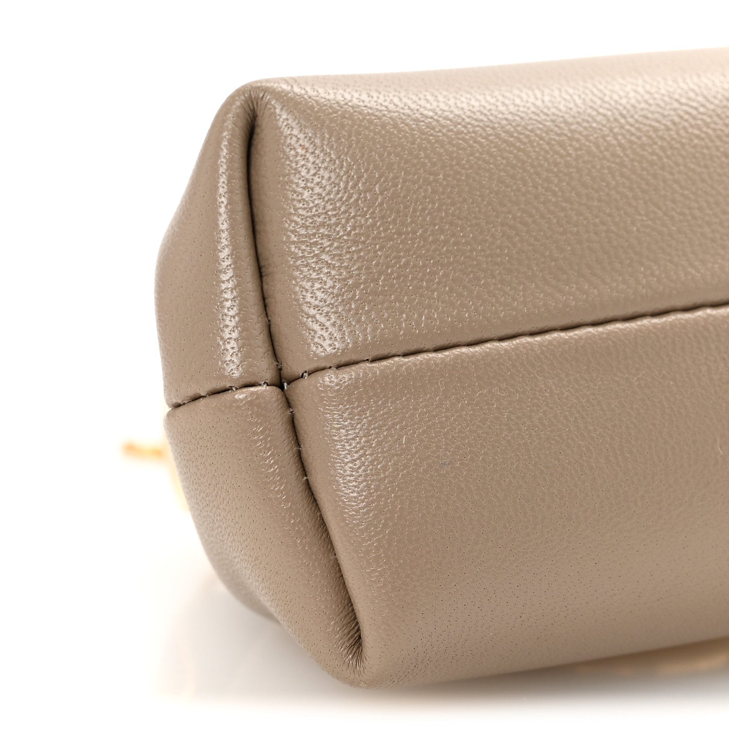 Fendi Shiny Nappa Nano Fendi First Bag Charm Dove Gray 9 of 11