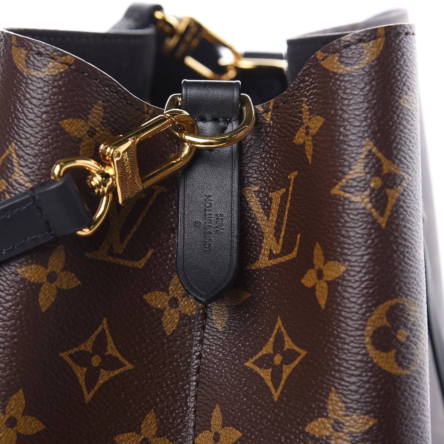 Louis Vuitton Monogram Neonoe MM Black 8 of 8