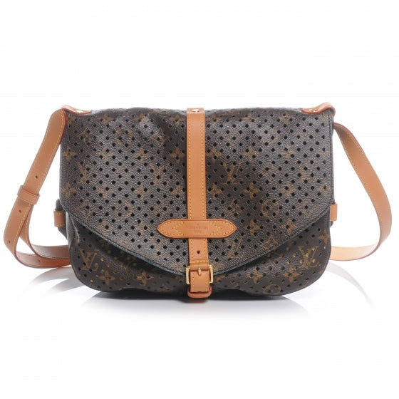 Louis Vuitton Monogram SC Flore Saumur Teal 1 of 7