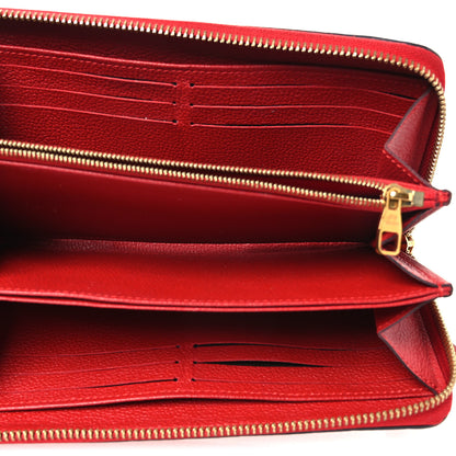 Louis Vuitton Empreinte Zippy Wallet Cherry 5 of 10