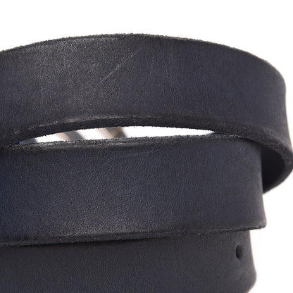 Gucci Cuoio Toscano Nickel Double G 30mm Belt 100 40 Blue 3 of 4