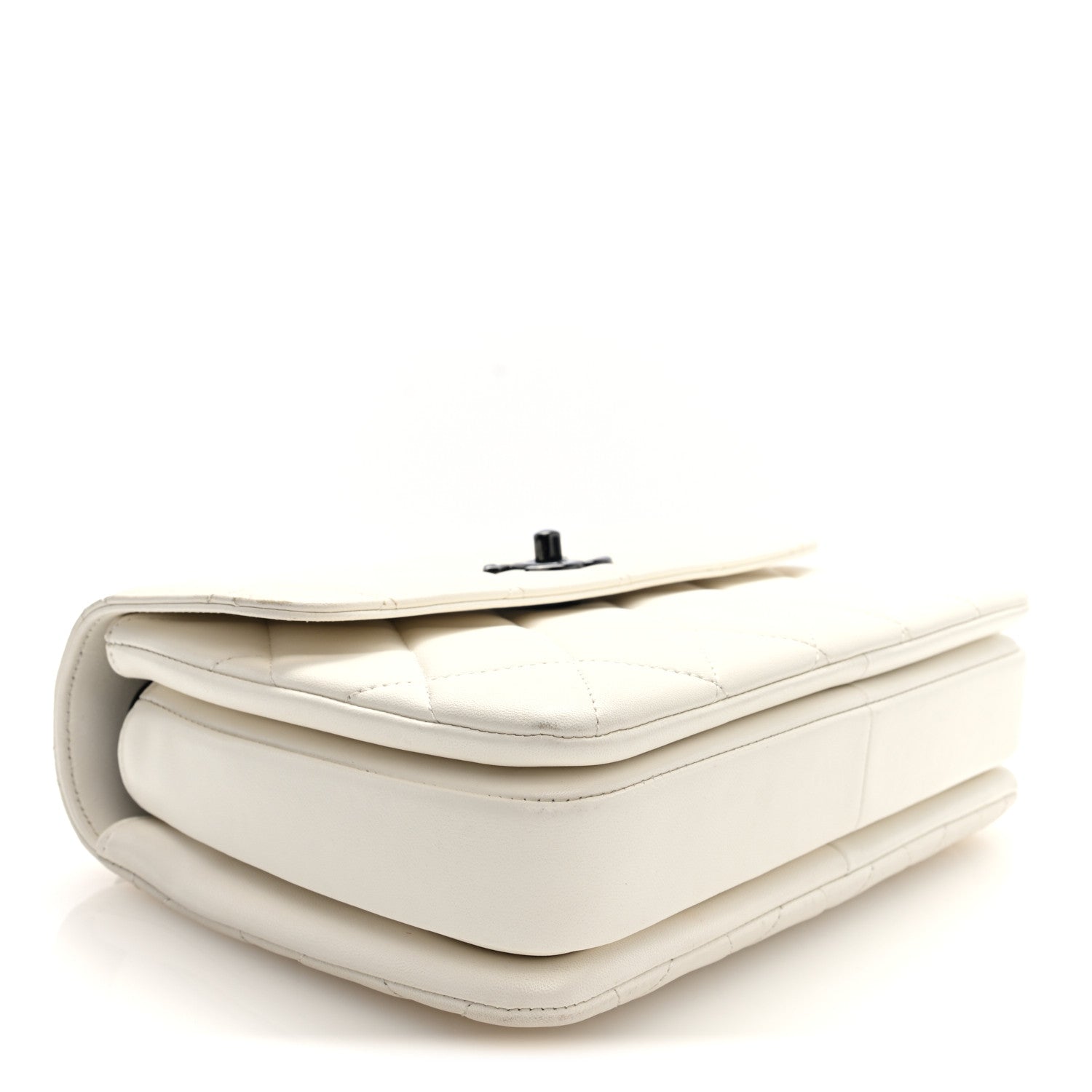 Chanel Lambskin Quilted Small Trendy CC Dual Handle Flap Bag White 4 of 8