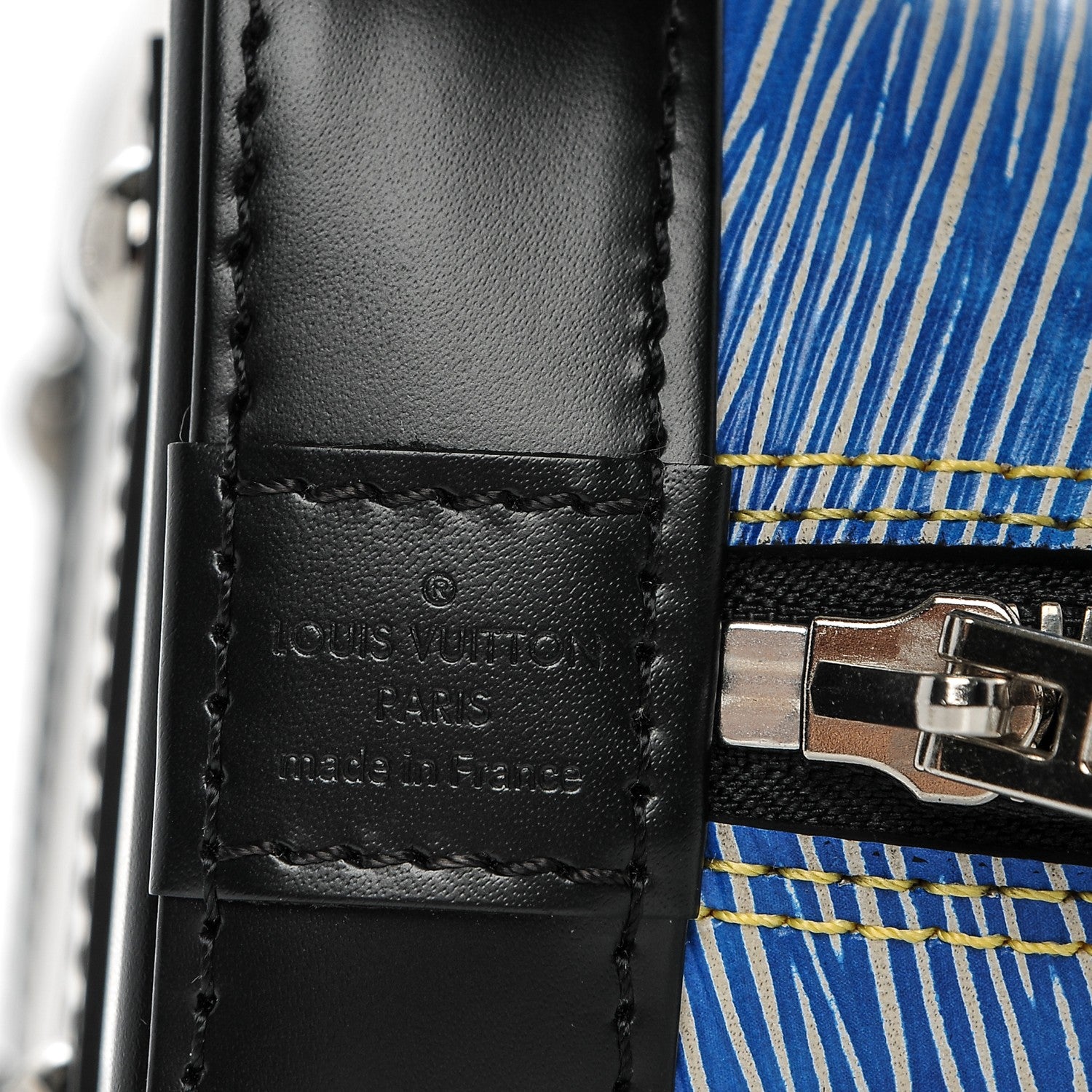 Louis Vuitton Epi Alma BB Denim Light 6 of 6