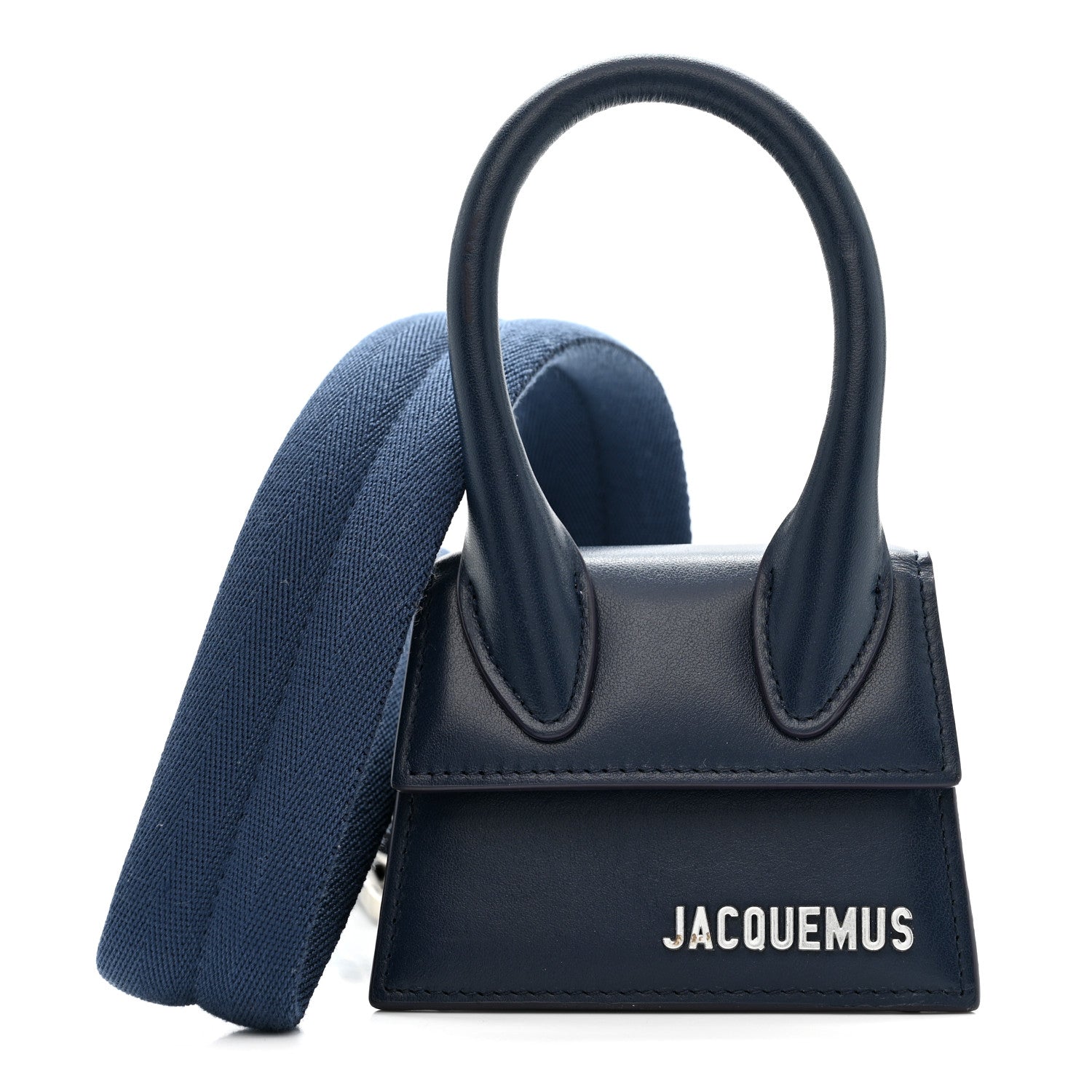 Jacquemus Smooth Calfskin Le Chiquito Homme Navy Blue 1 of 10