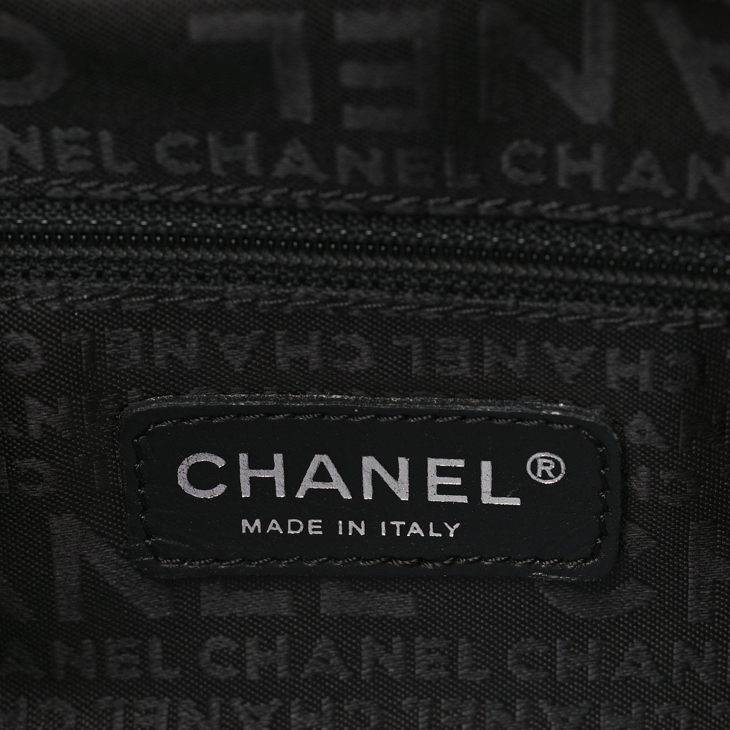 Chanel Caviar Square Stitched Large Tote Black 9 of 12