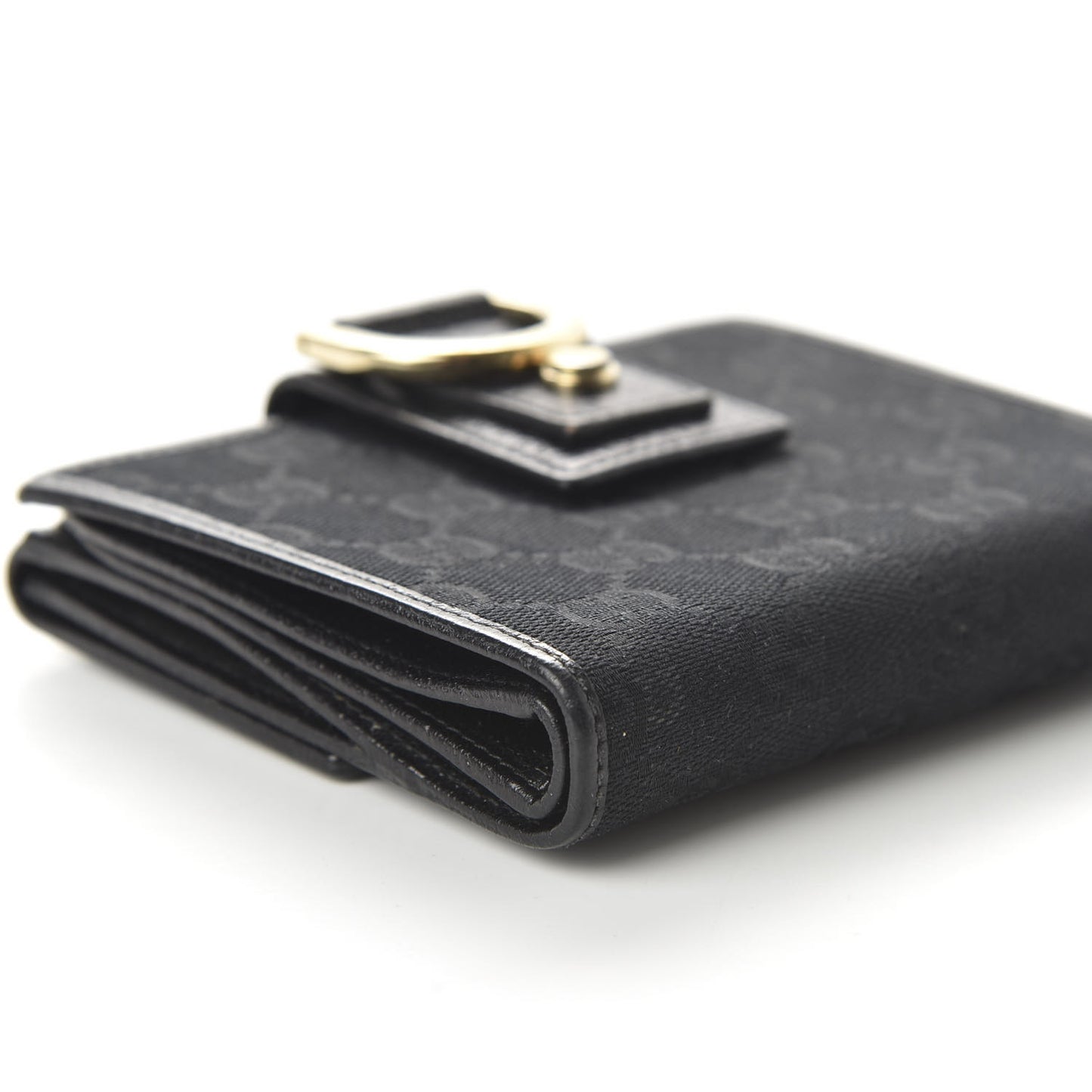 Monogram Abbey Compact Wallet Black
