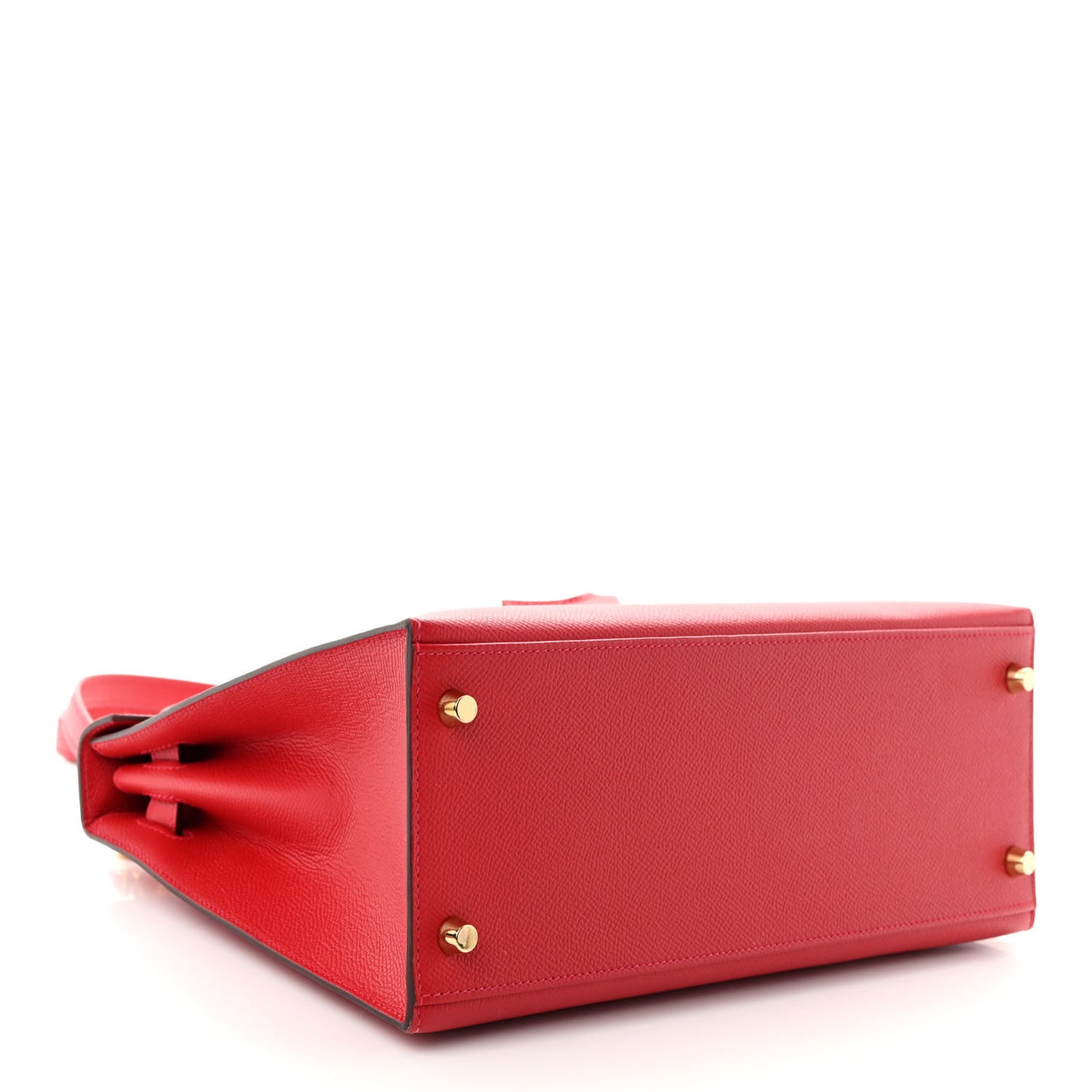 Epsom Horseshoe Kelly Sellier 28 Rouge Casaque Abricot