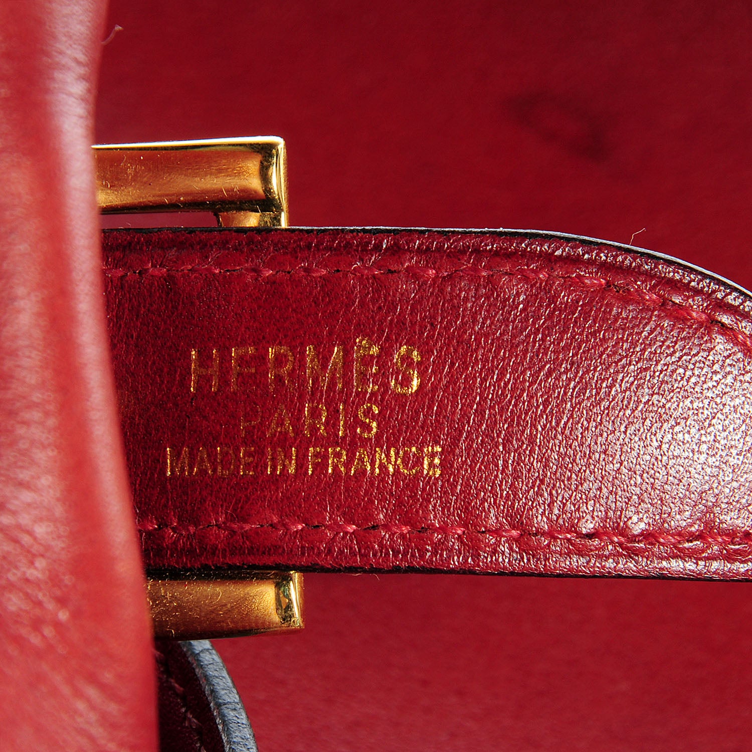 Hermes Swift Leather Massai PM Rouge H 7 of 11