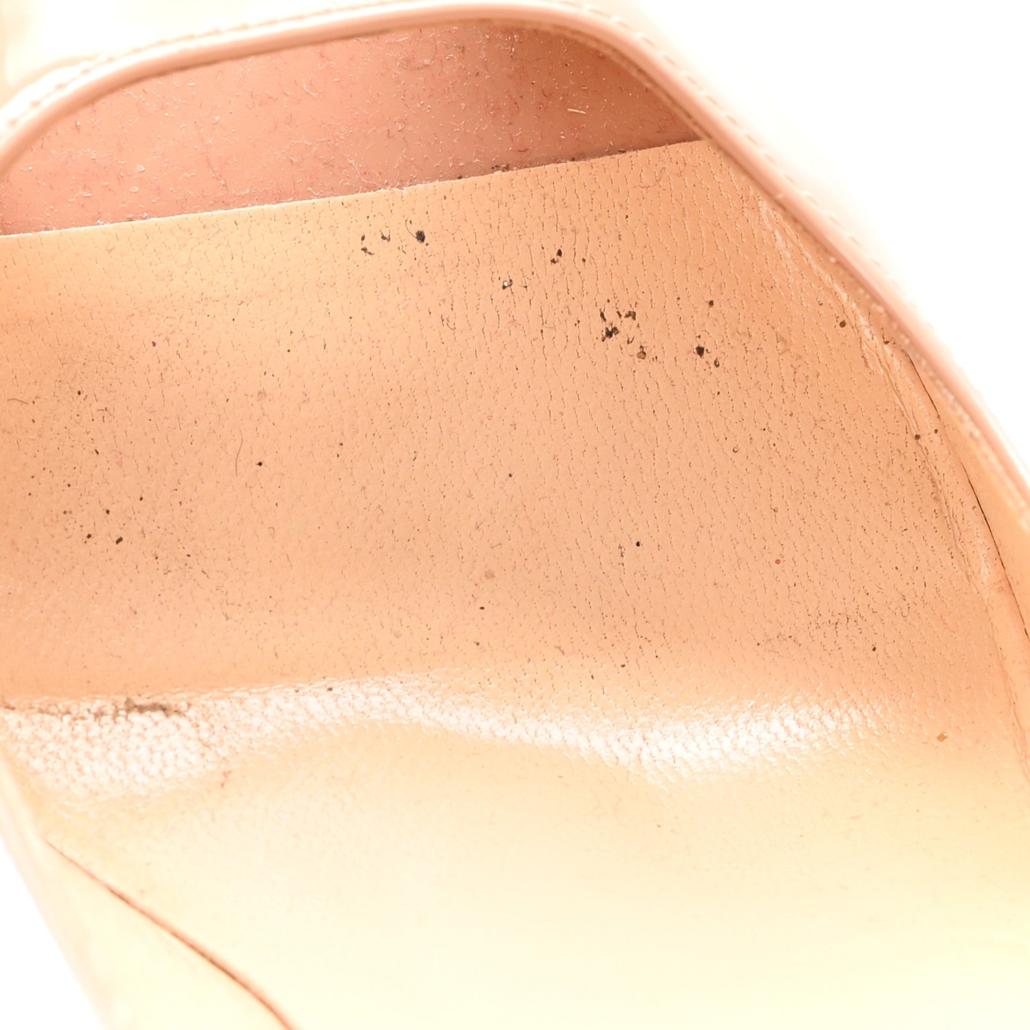 Christian Louboutin Patent New Very Prive 120 Pumps 37.5 Nude 10 of 11