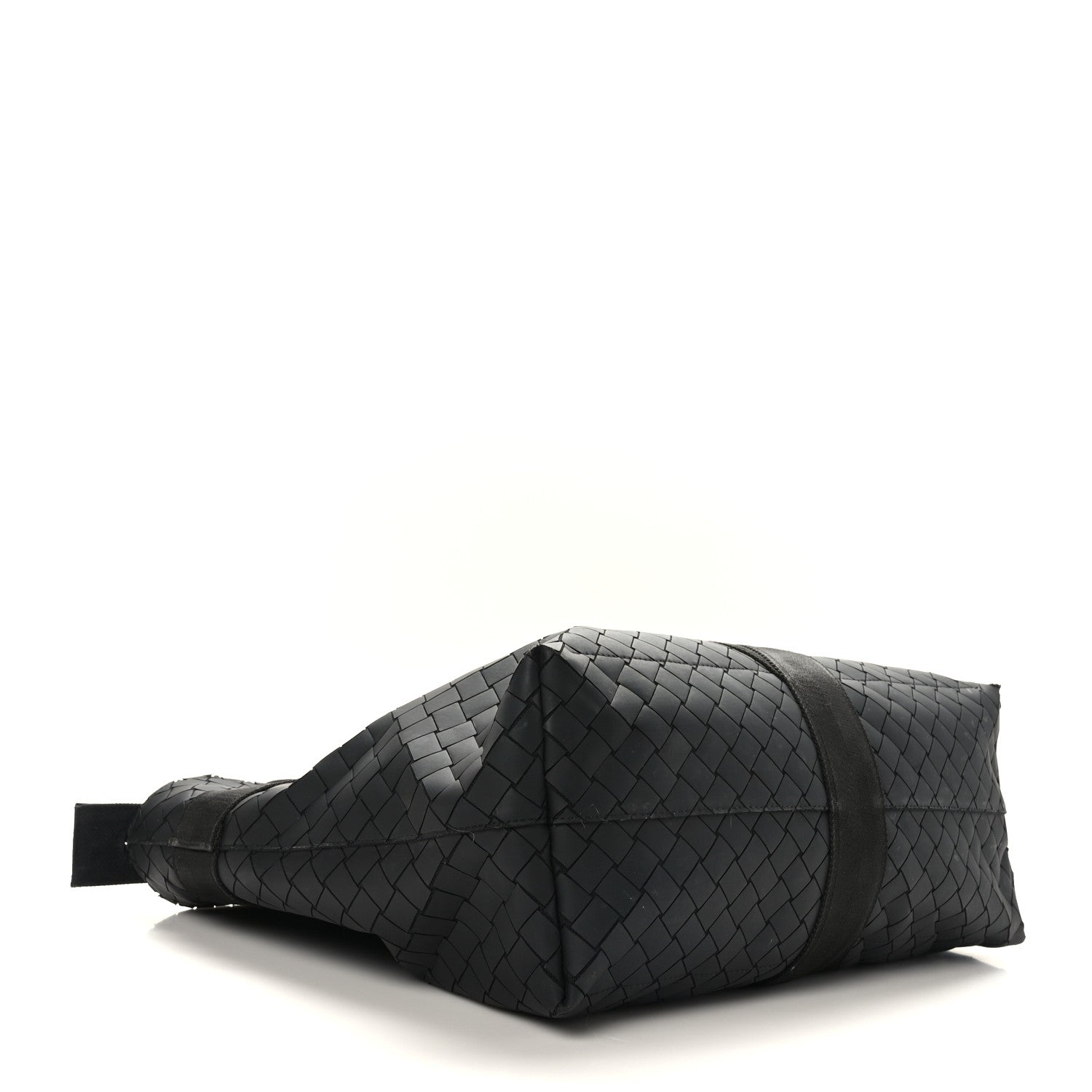 Bottega Veneta Intrecciato Rubber Tote Black 4 of 9