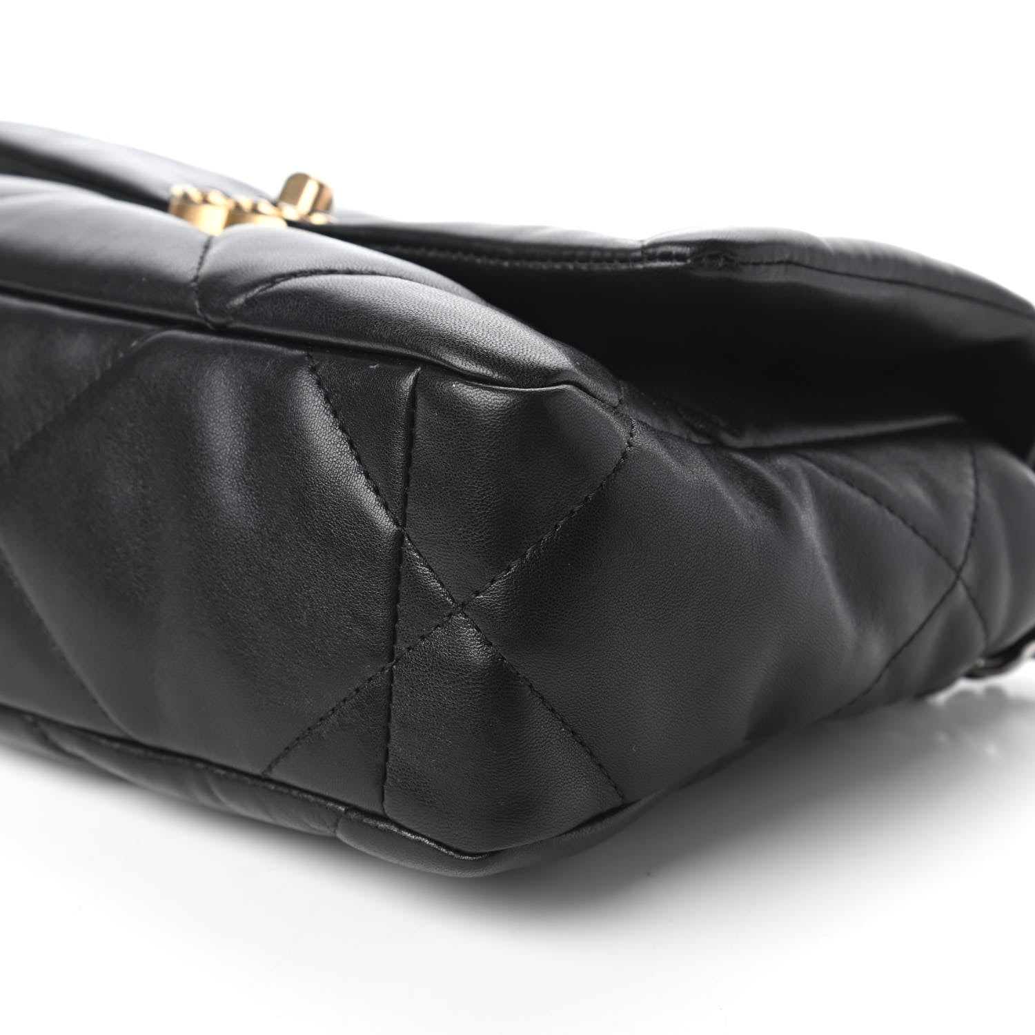 Chanel Lambskin Quilted Medium Chanel 19 Flap Black 7 of 11